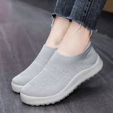 Fashion Women Mesh Sneakers Gray thumbnail 5