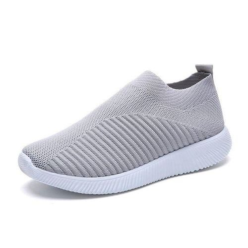 Fashion Women Mesh Sneakers Gray thumbnail 4