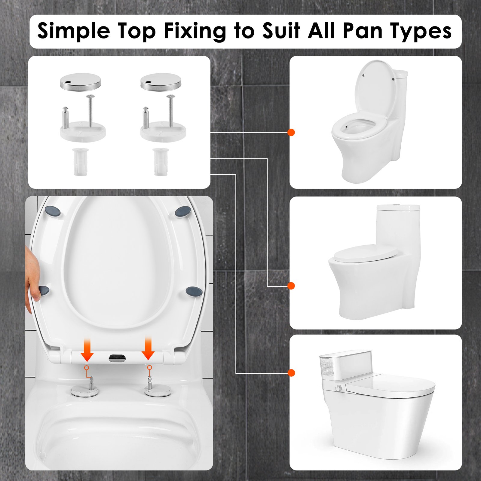 Soft Close Toilet Seat thumbnail 2