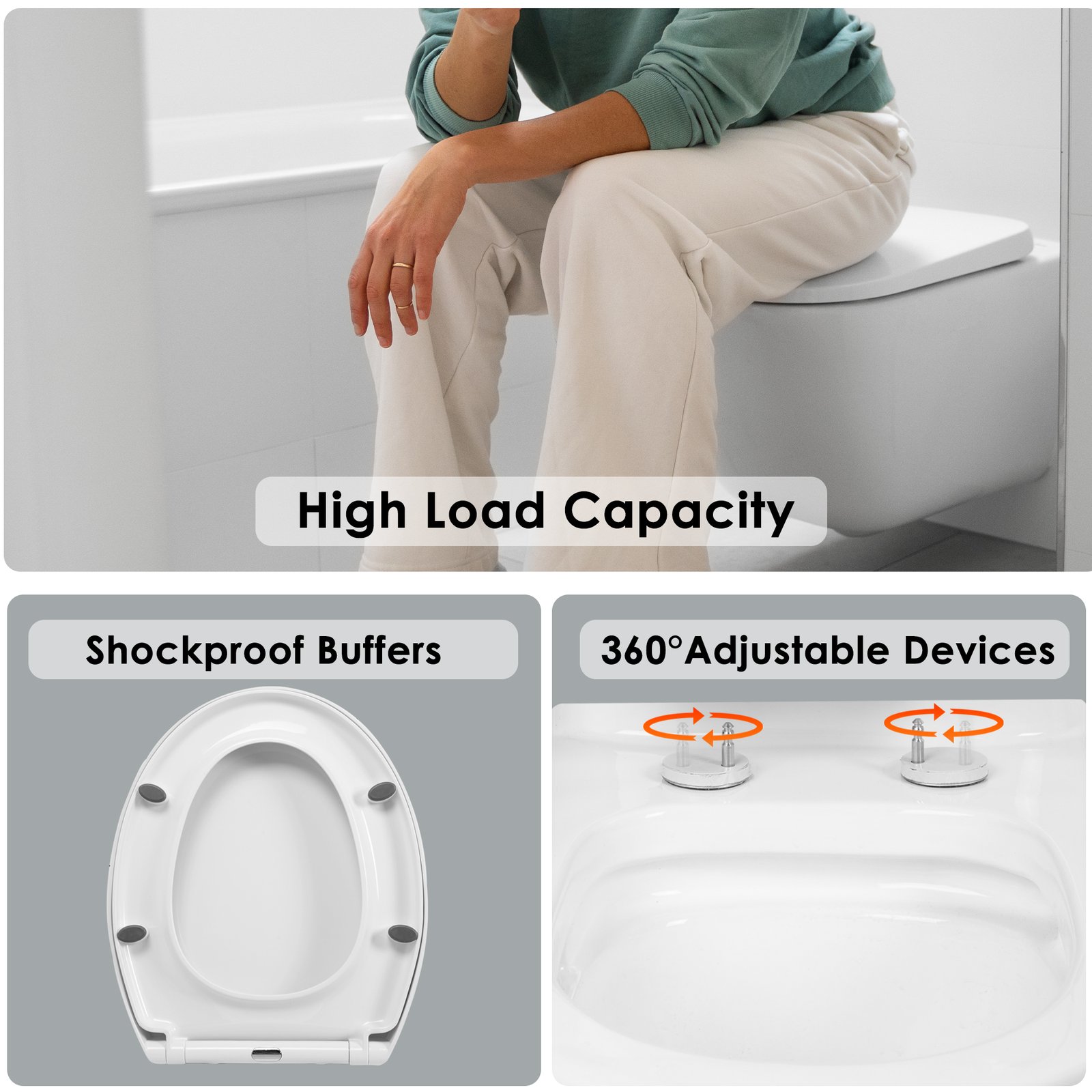 Soft Close Toilet Seat thumbnail 4
