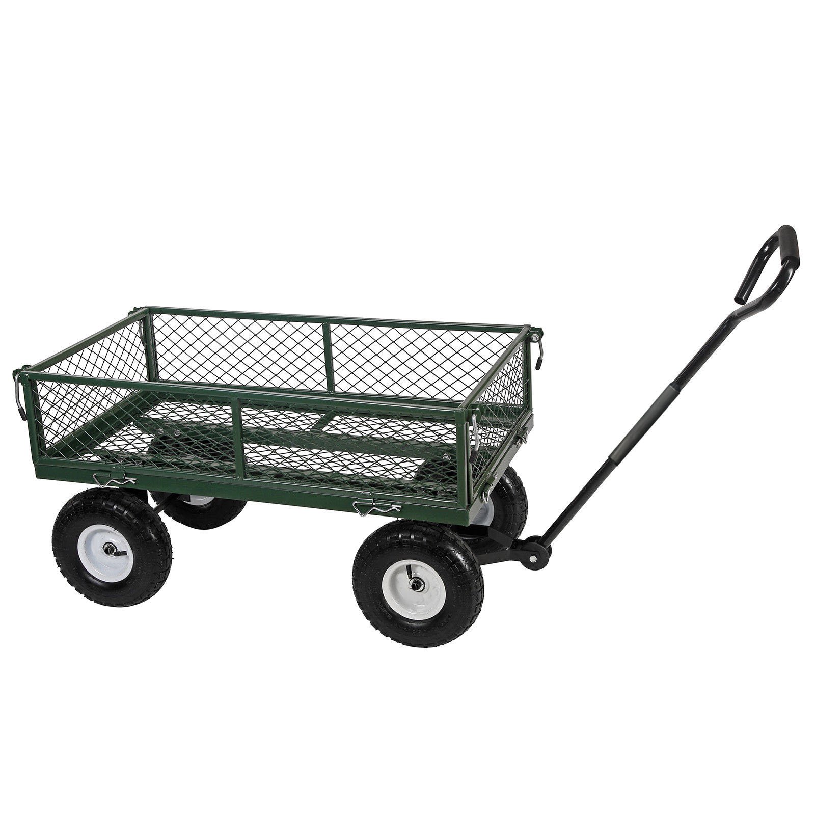 Heavy Duty Garden Trolly with 4 Wheels