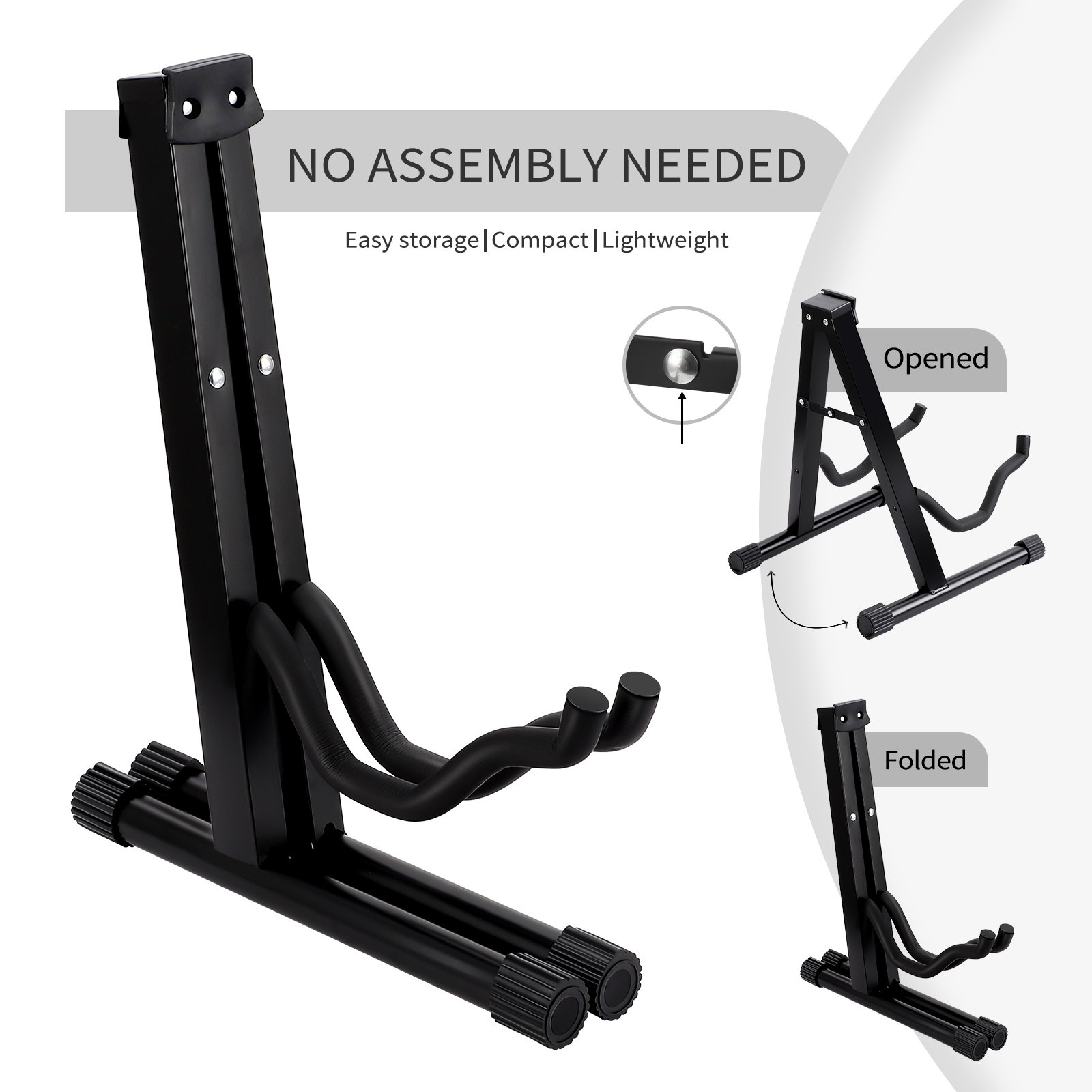 Guitar Stand with Wall Mounted Hook thumbnail 2