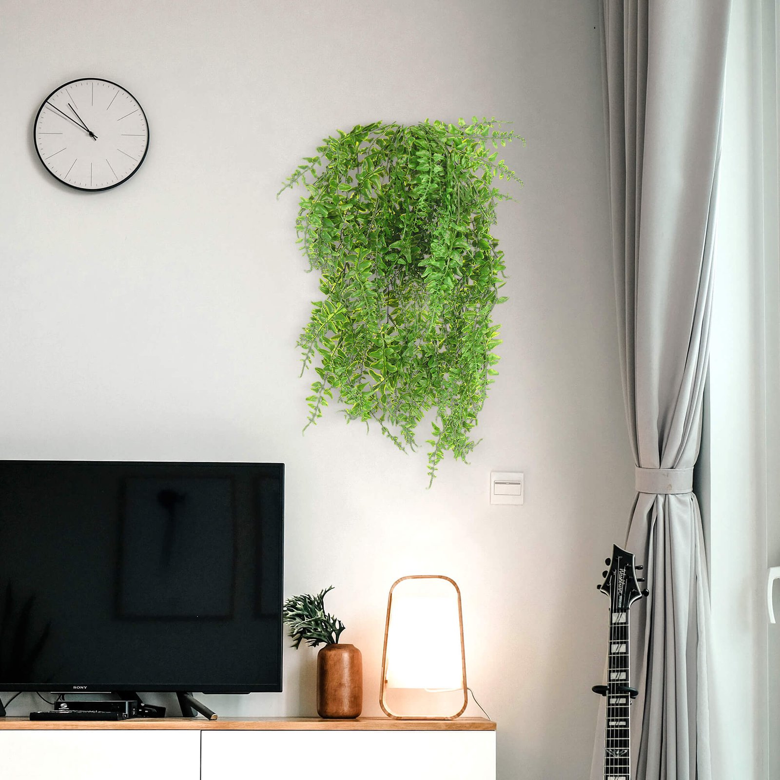 Artificial Plastic Hanging Plants thumbnail 6