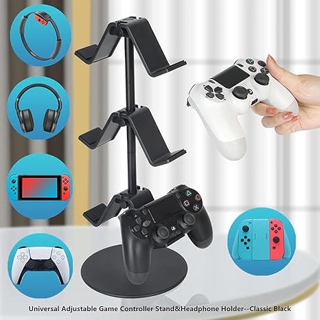 Gaming accessories stand, PC gaming controller organizer thumbnail 3