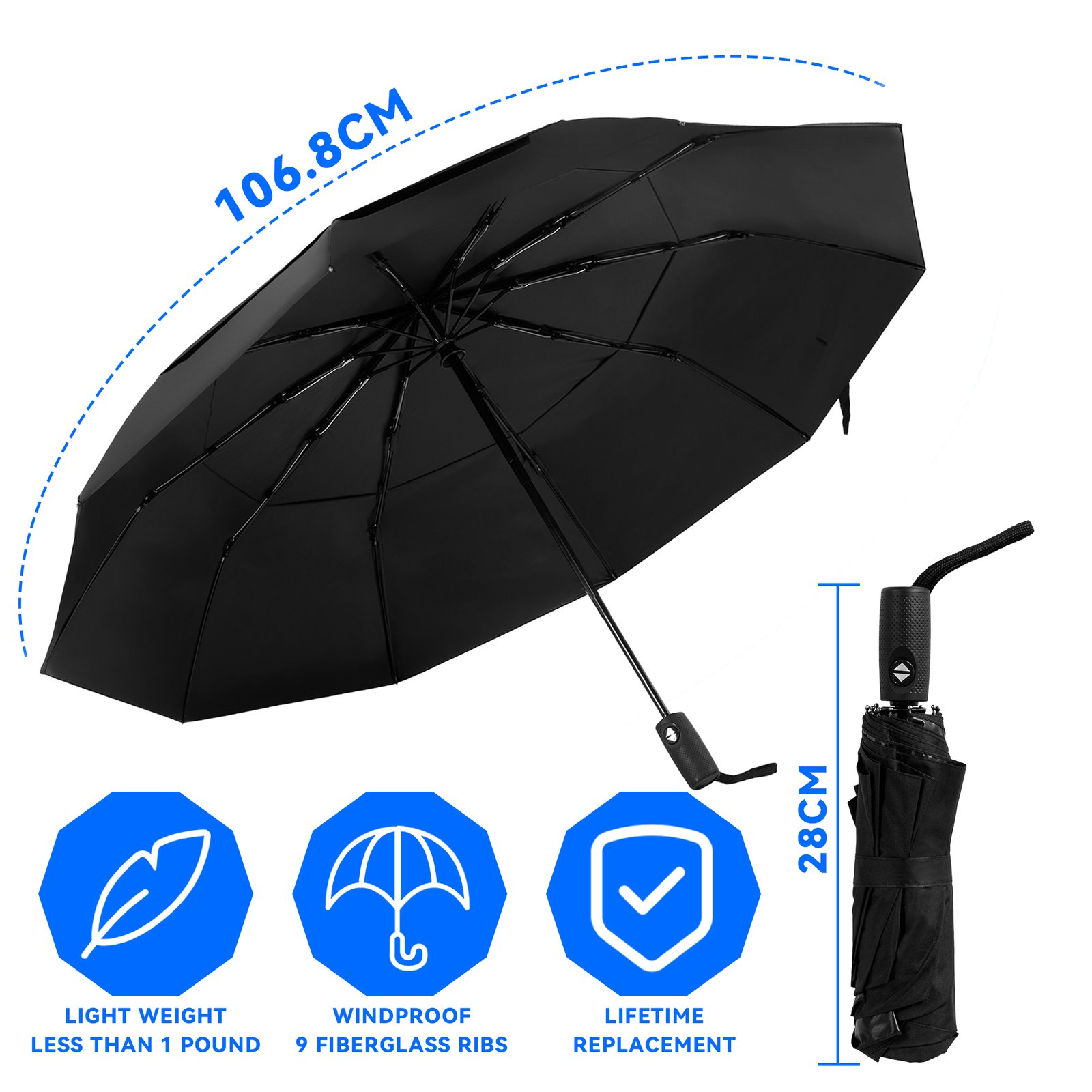 Portable Travel Umbrella thumbnail 5
