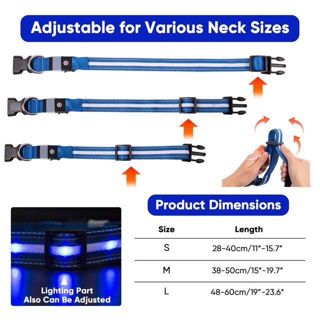 LED Dog Collar thumbnail 4