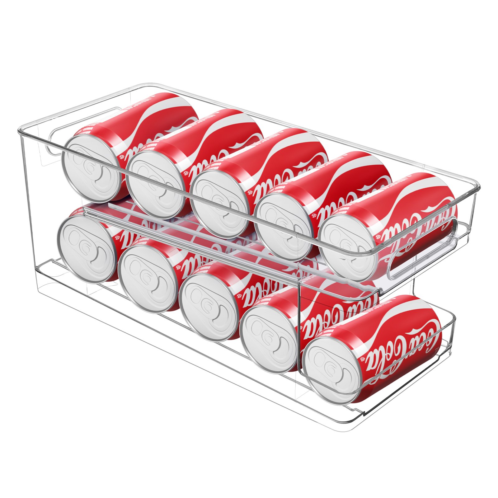 Fridge bottle stack holder