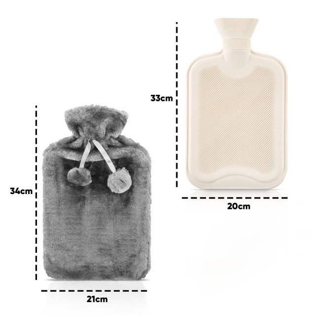 Hot Water Bottle With Cozy Fur Cover thumbnail 7