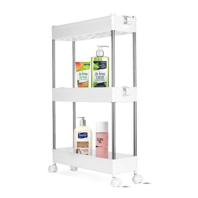 Slim Storage Trolley Compact 3 Tier Storage Solution thumbnail 2