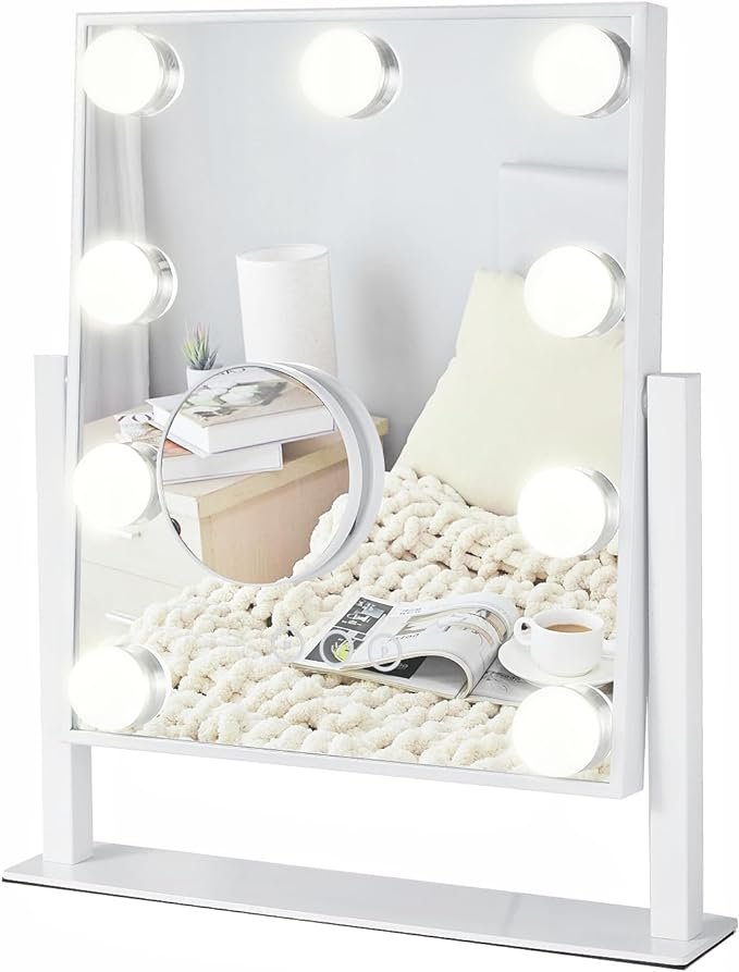 Hollywood Lighted Makeup Mirror