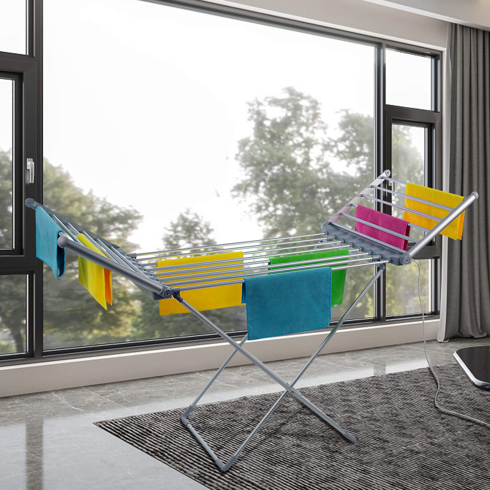 Wing Heated Clothes Foldable Airer thumbnail 6