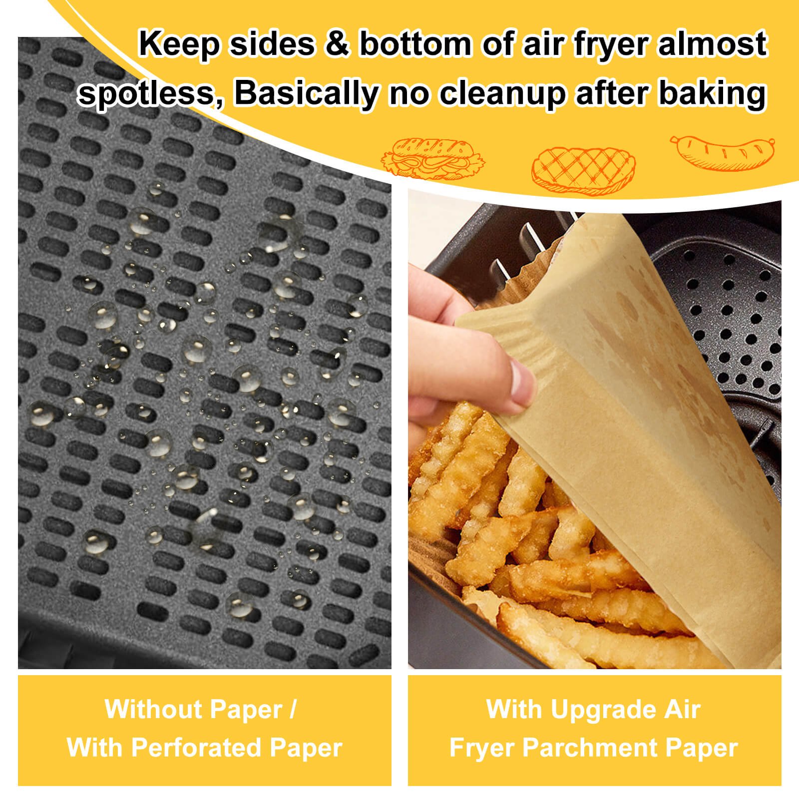 Air Fryer Disposable Paper thumbnail 3
