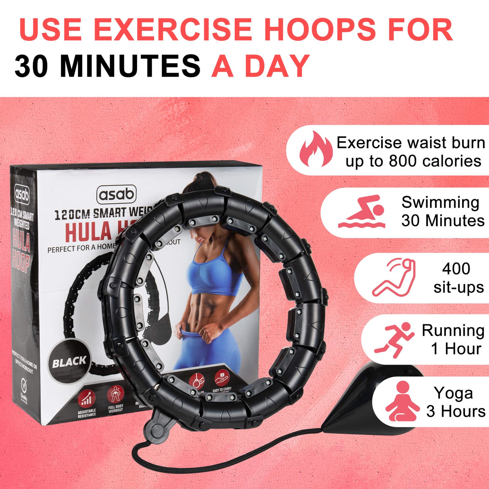 Fitness Smart Hula hoop thumbnail 6