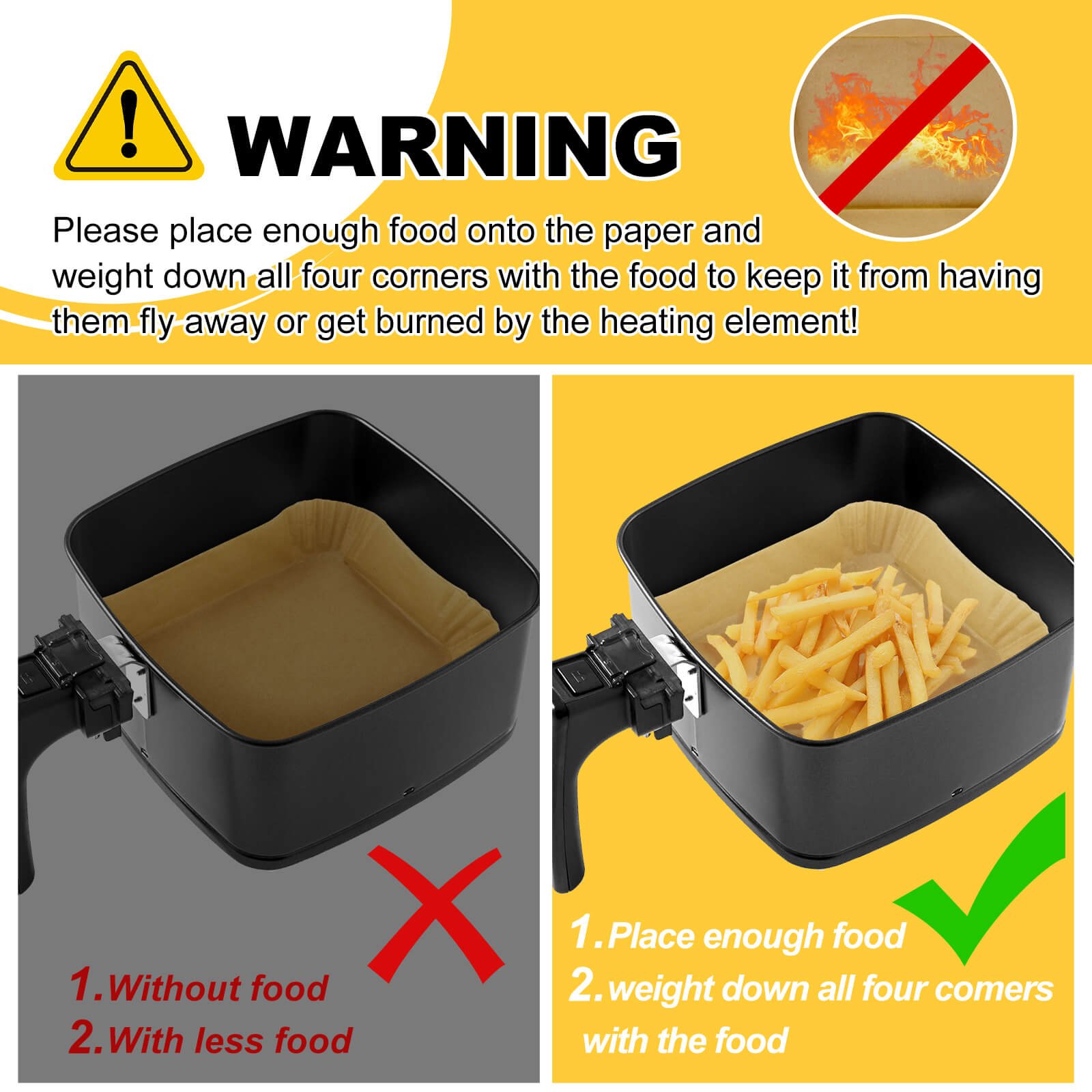 Air Fryer Disposable Paper thumbnail 2