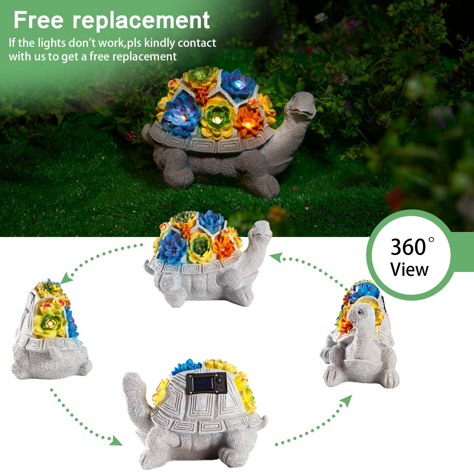 Solar Turtles for Outdoors thumbnail 8