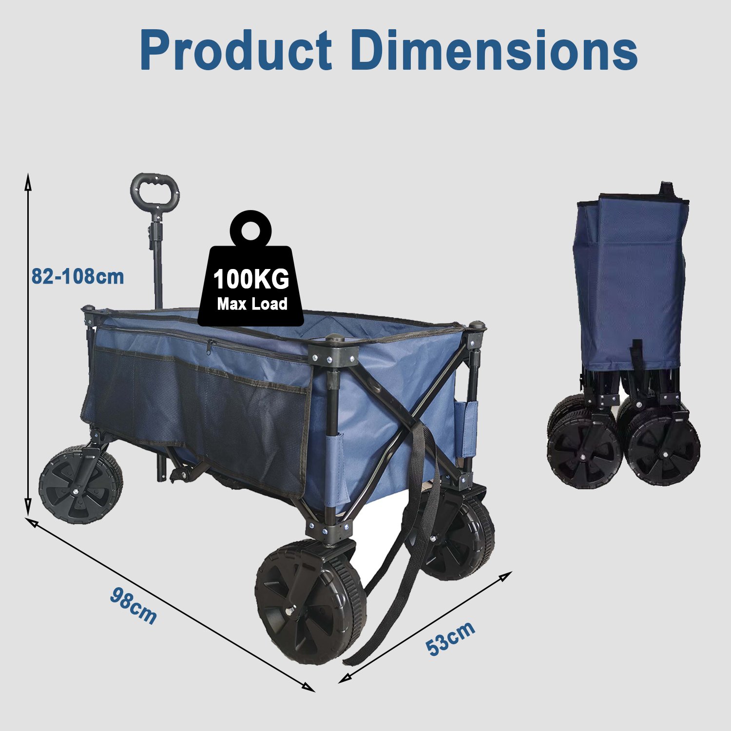 Heavy Duty Folding Wagon thumbnail 2