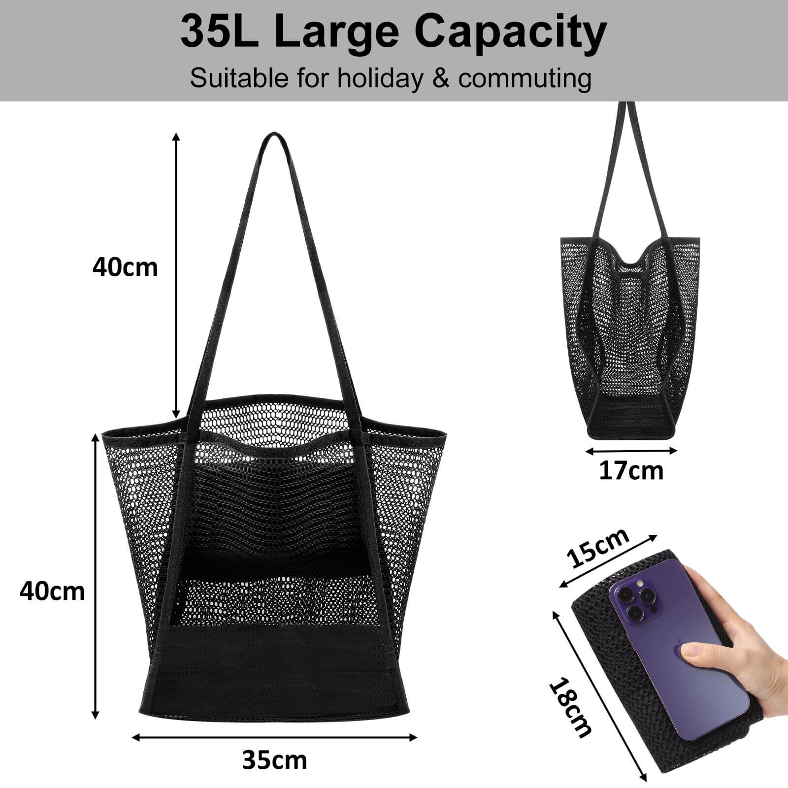 Mesh Tote Bag thumbnail 3