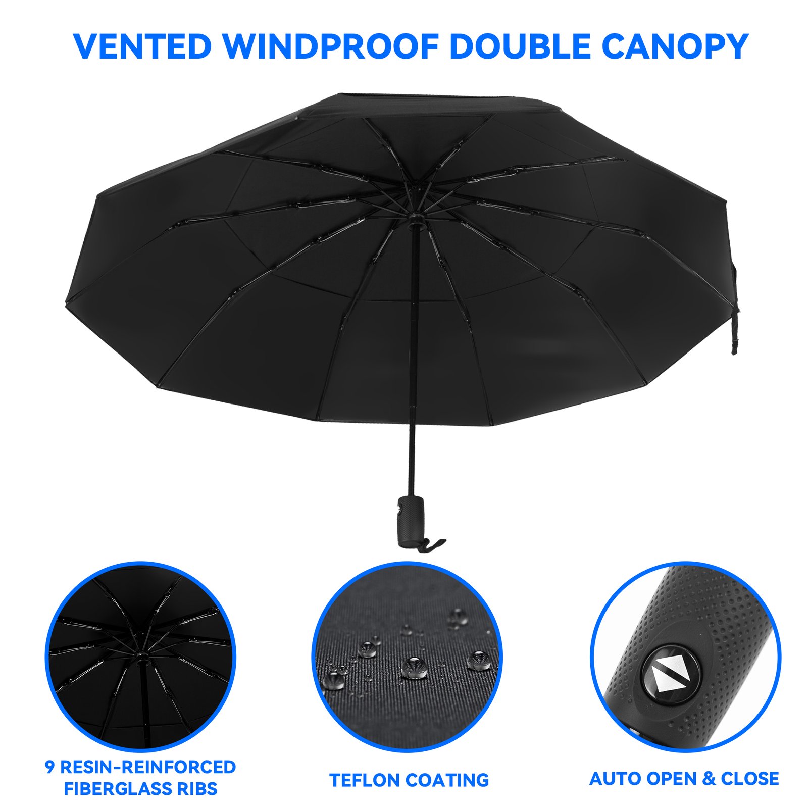 Portable Travel Umbrella thumbnail 3