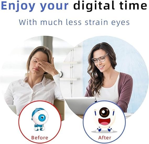 Anti Blue Light Glasses for Women Men thumbnail 6