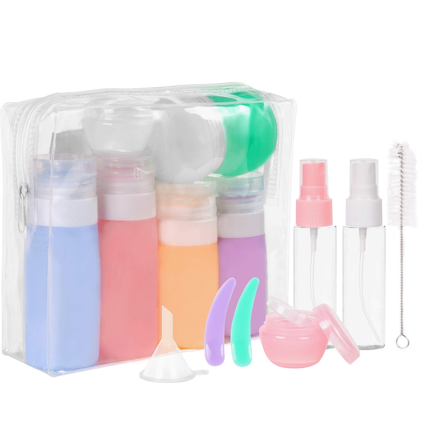 16 Piece Travel Bottle Set