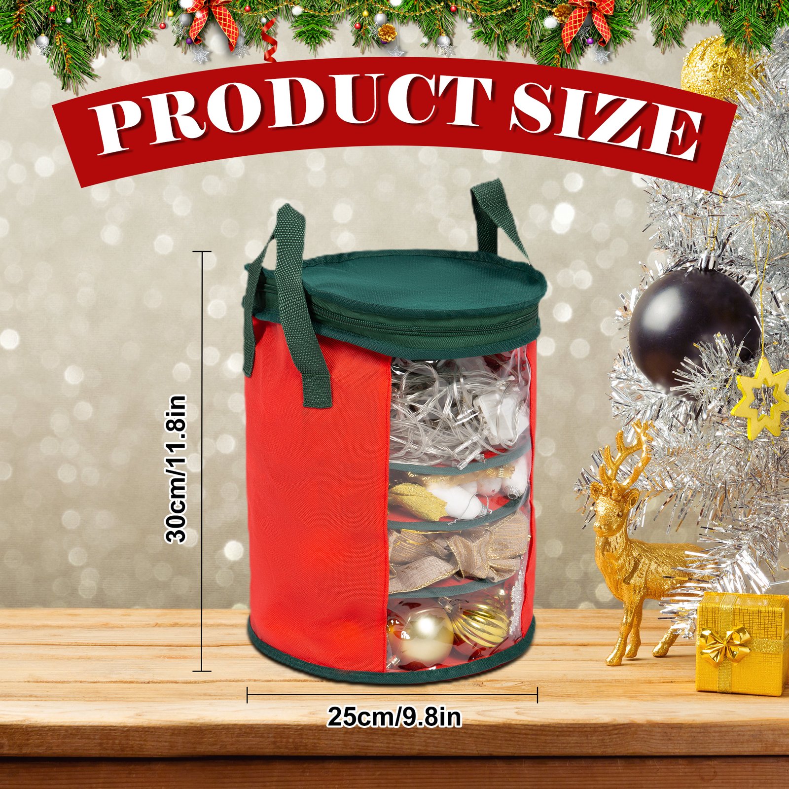 Christmas Tree Lights Storage Bag thumbnail 2