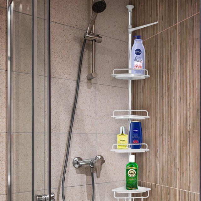 4 Tier Bathroom Corner Shelf thumbnail 8
