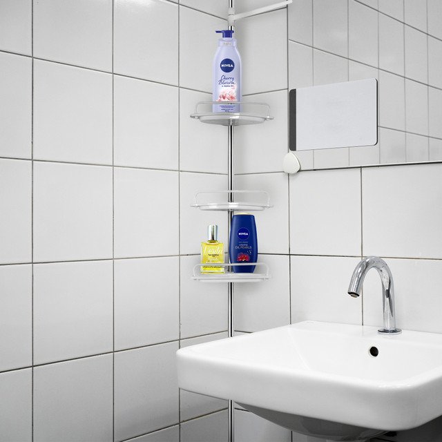 4 Tier Bathroom Corner Shelf thumbnail 6