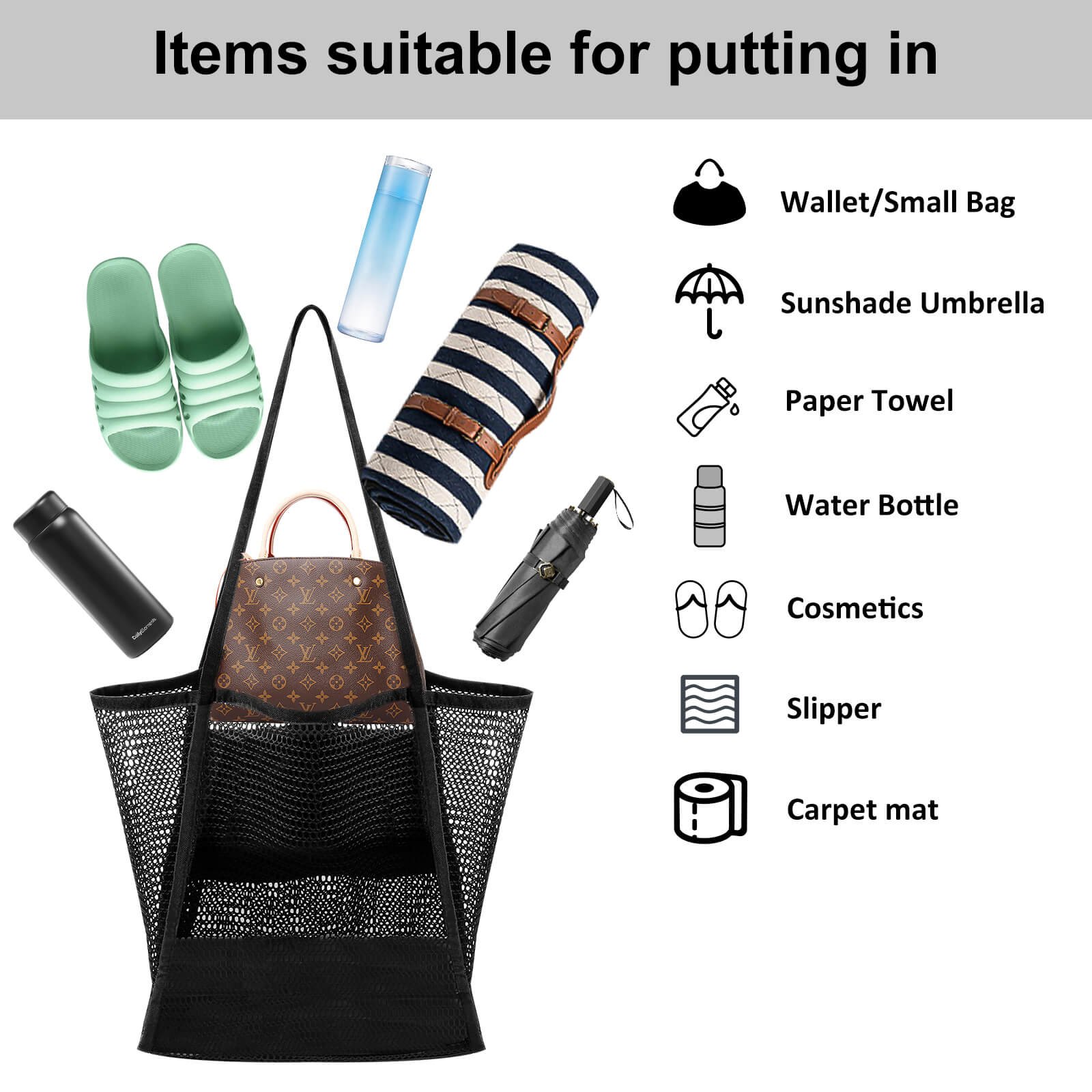 Mesh Tote Bag thumbnail 5