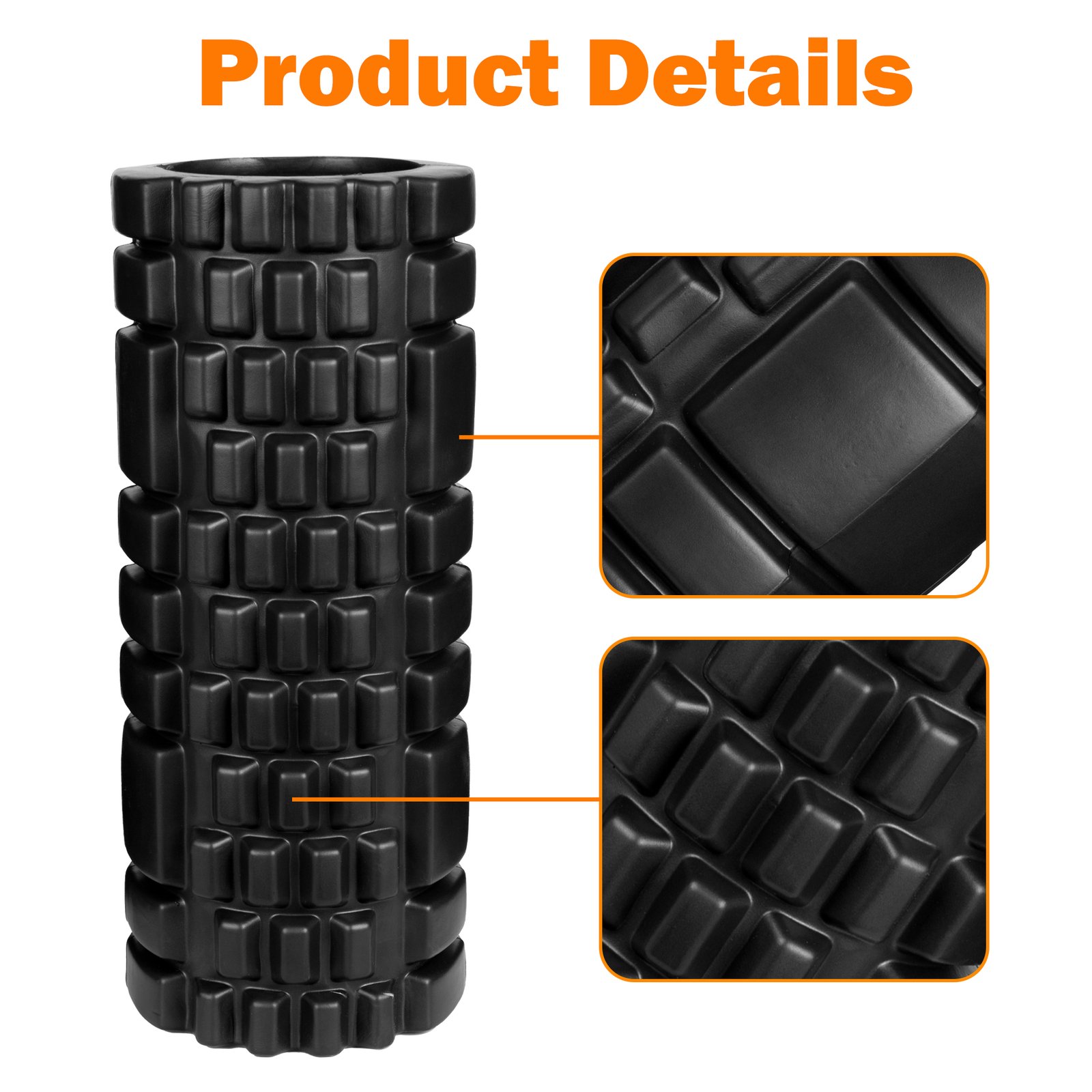 Foam Roller Medium Density Deep Tissue Massager for Muscle Massage and Myofascial Trigger Point Release thumbnail 6