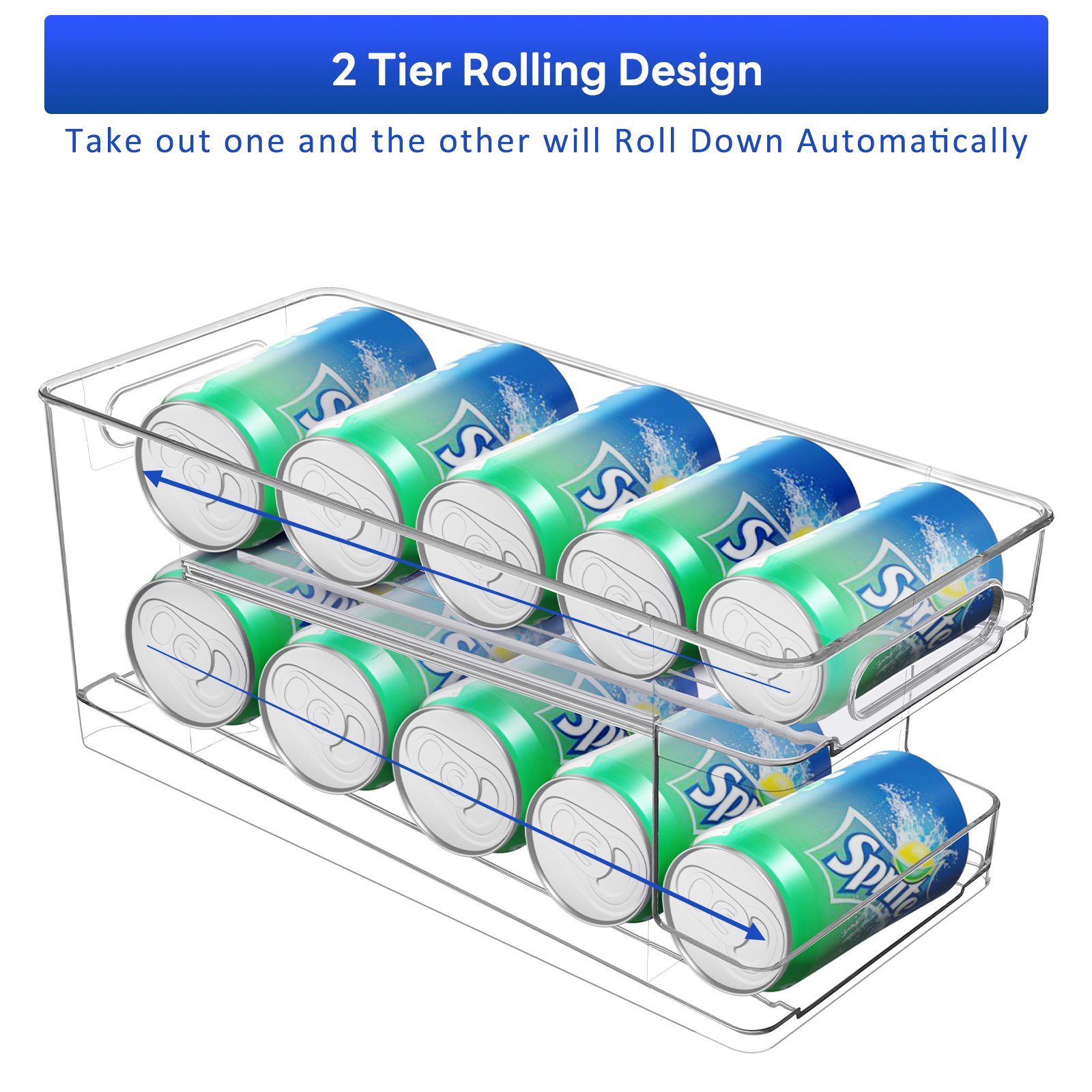 Fridge bottle stack holder thumbnail 2