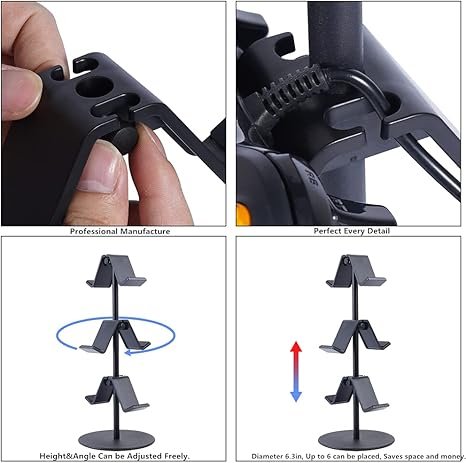 Gaming accessories stand, PC gaming controller organizer thumbnail 5