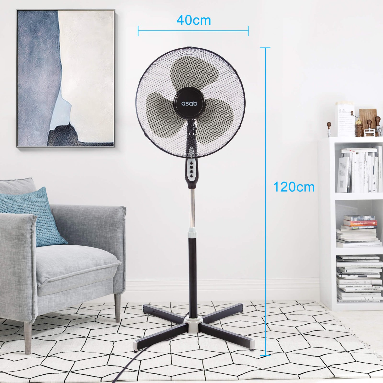 Pedestal Standing Fan thumbnail 2