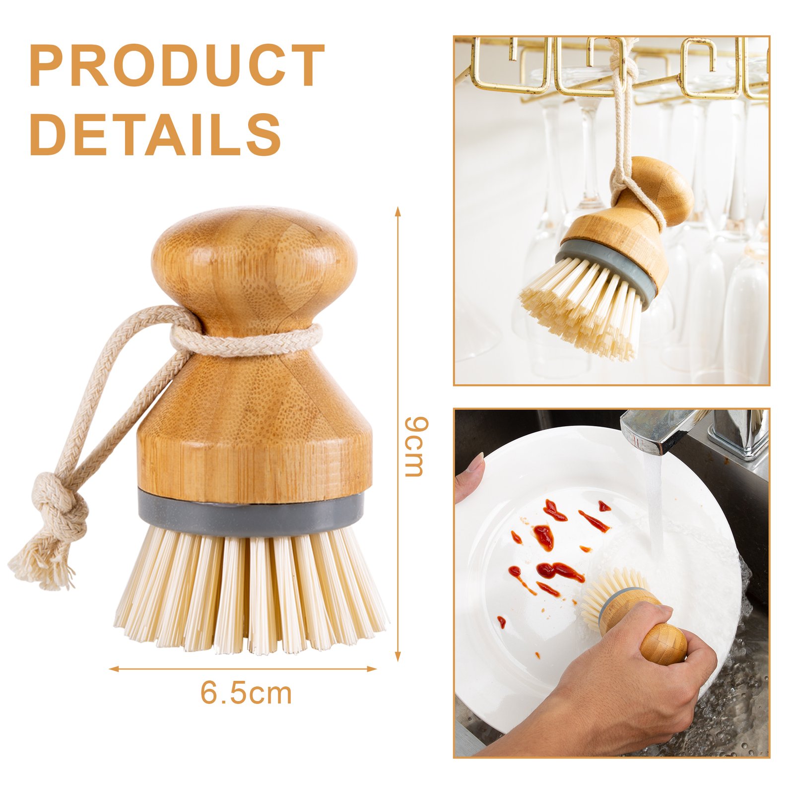 Bamboo Dish Brush