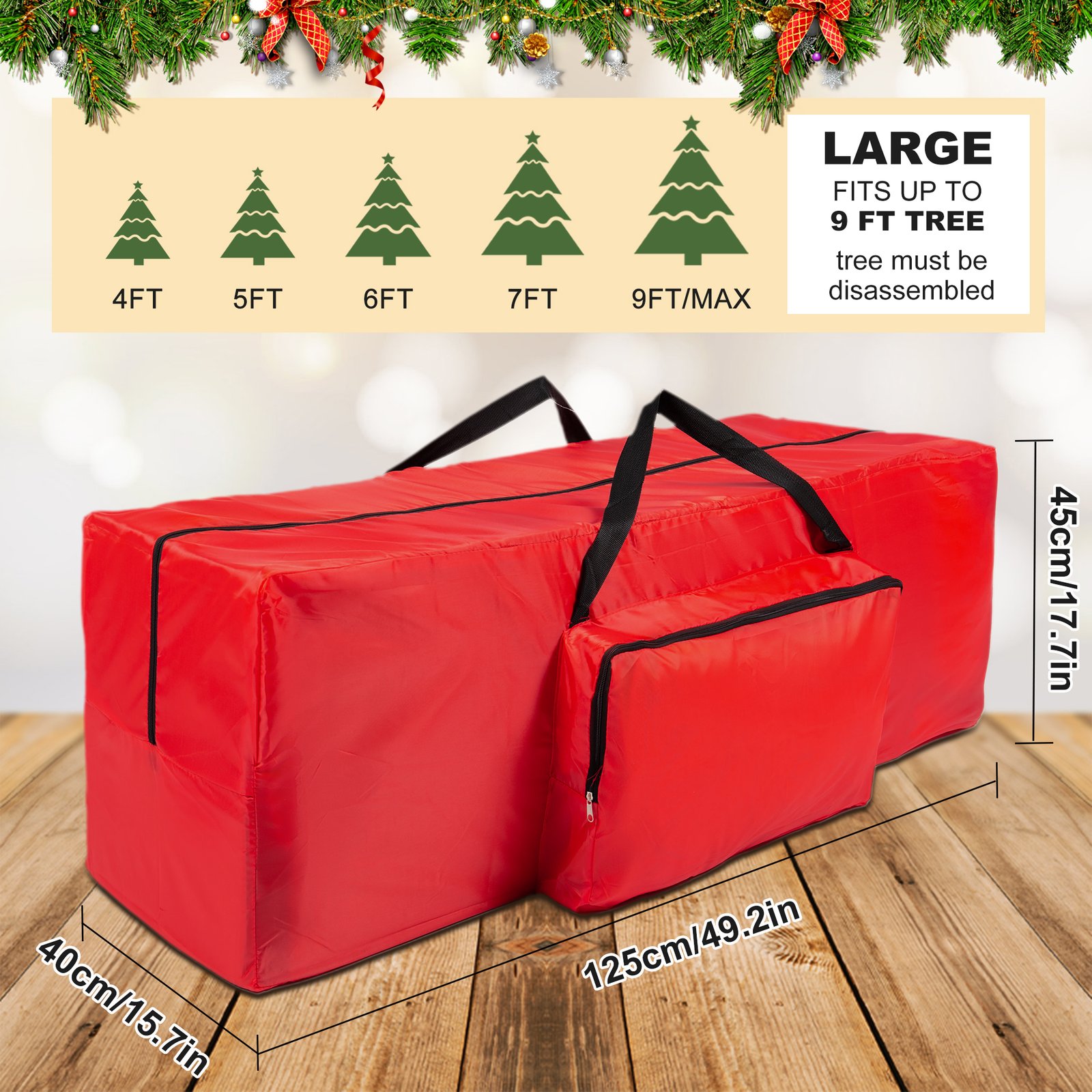 Xmas Tree Storage Bag thumbnail 5