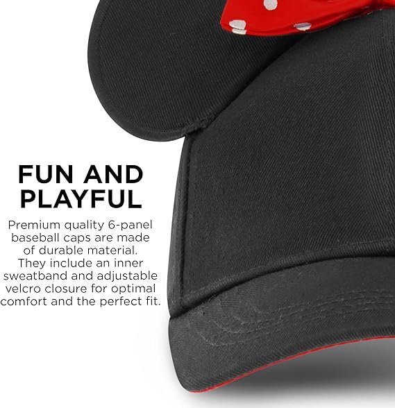 Disney Girls' Minnie Mouse Ears Hat thumbnail 4