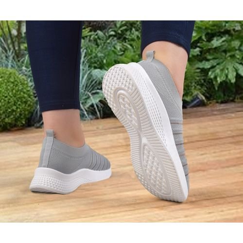Fashion Women Mesh Sneakers Gray thumbnail 3