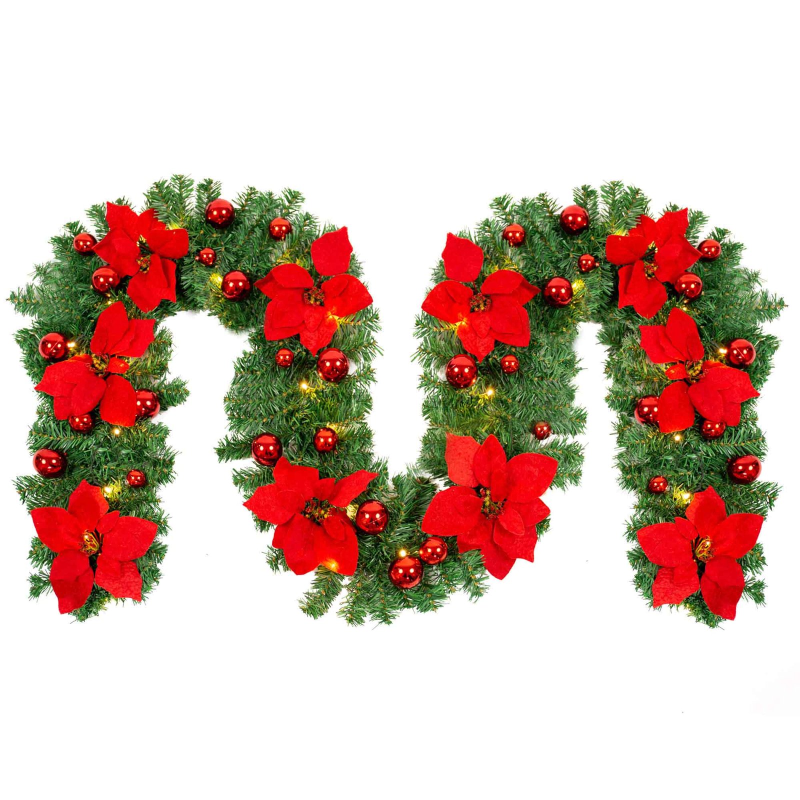 9FT Christmas Garland