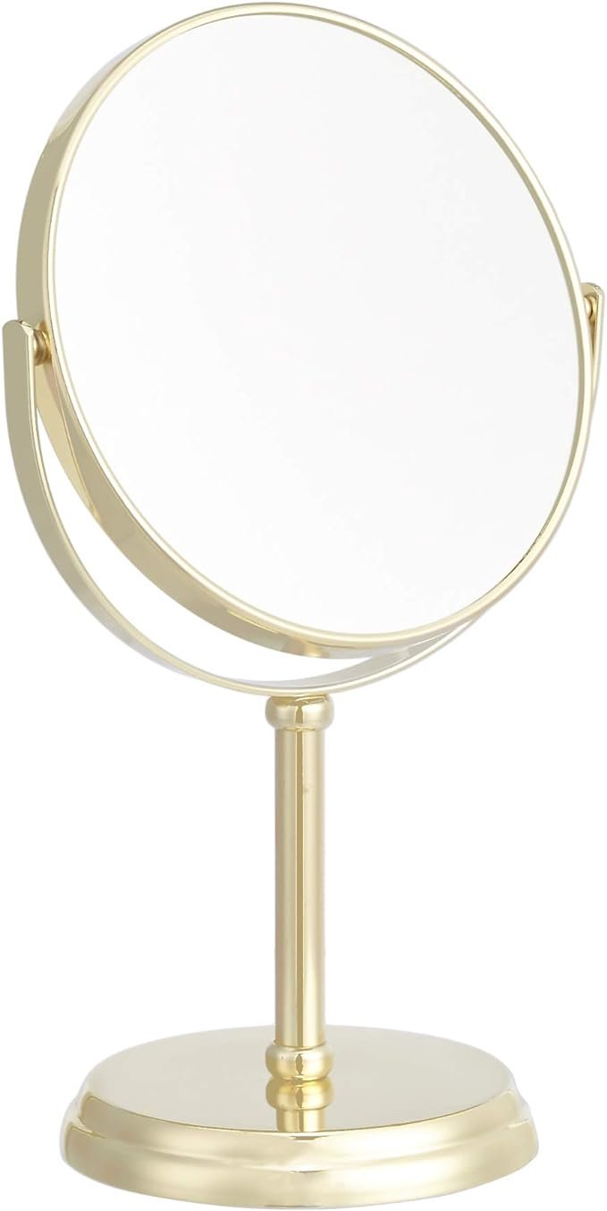 Tabletop Mount Vanity Round Mirror thumbnail 4