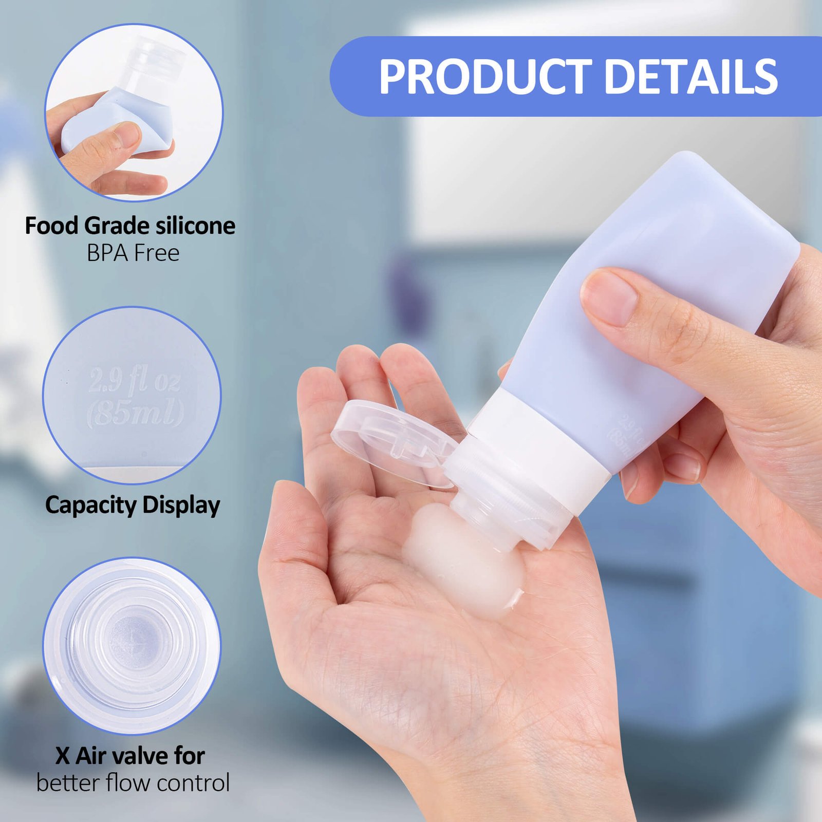 16 Piece Travel Bottle Set thumbnail 3