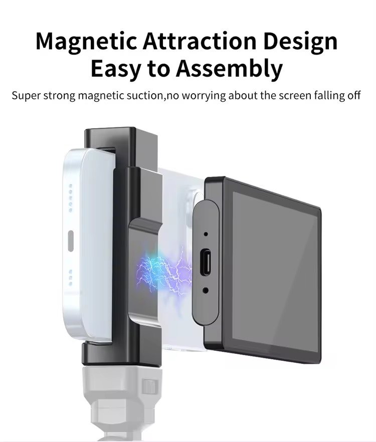 Real time Mirroring Phone Vlog Selfie Monitor Screen thumbnail 4
