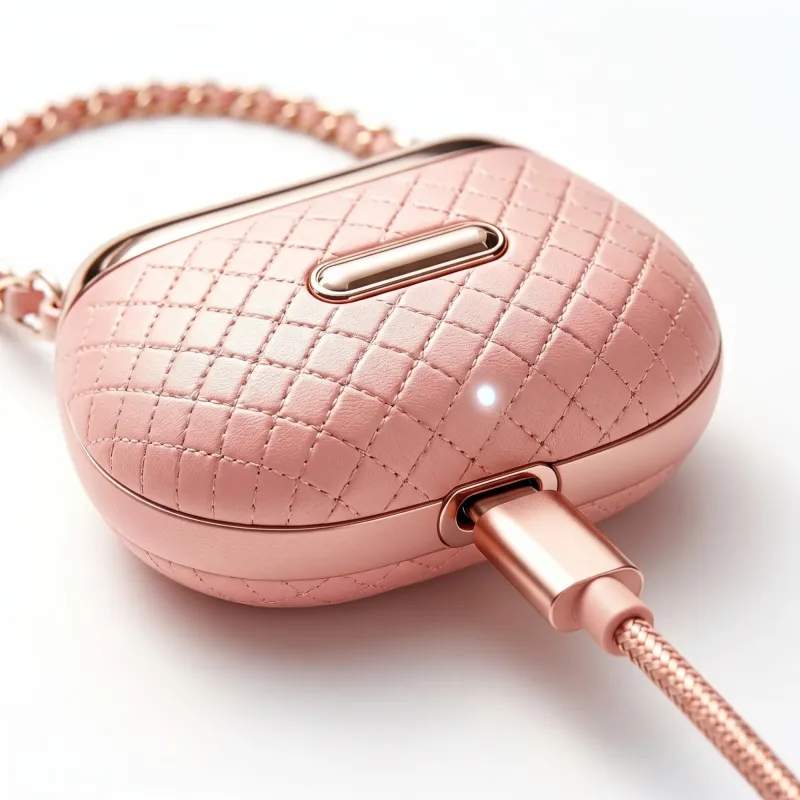 Fashion Open Ear Wireless Earphones with Luxury Handbag Charging Case thumbnail 4