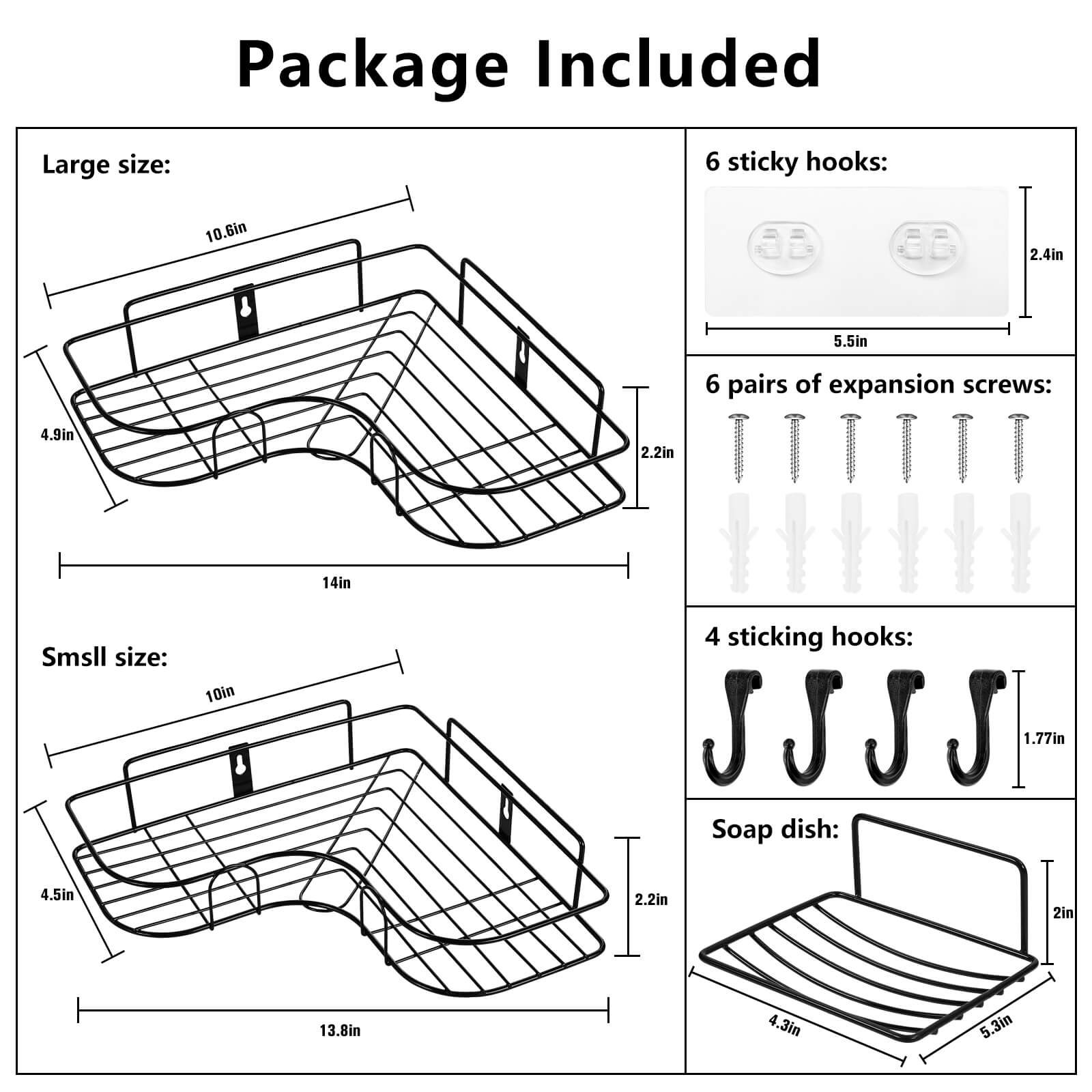 BATHROOM SHOWER ORGANISER thumbnail 5