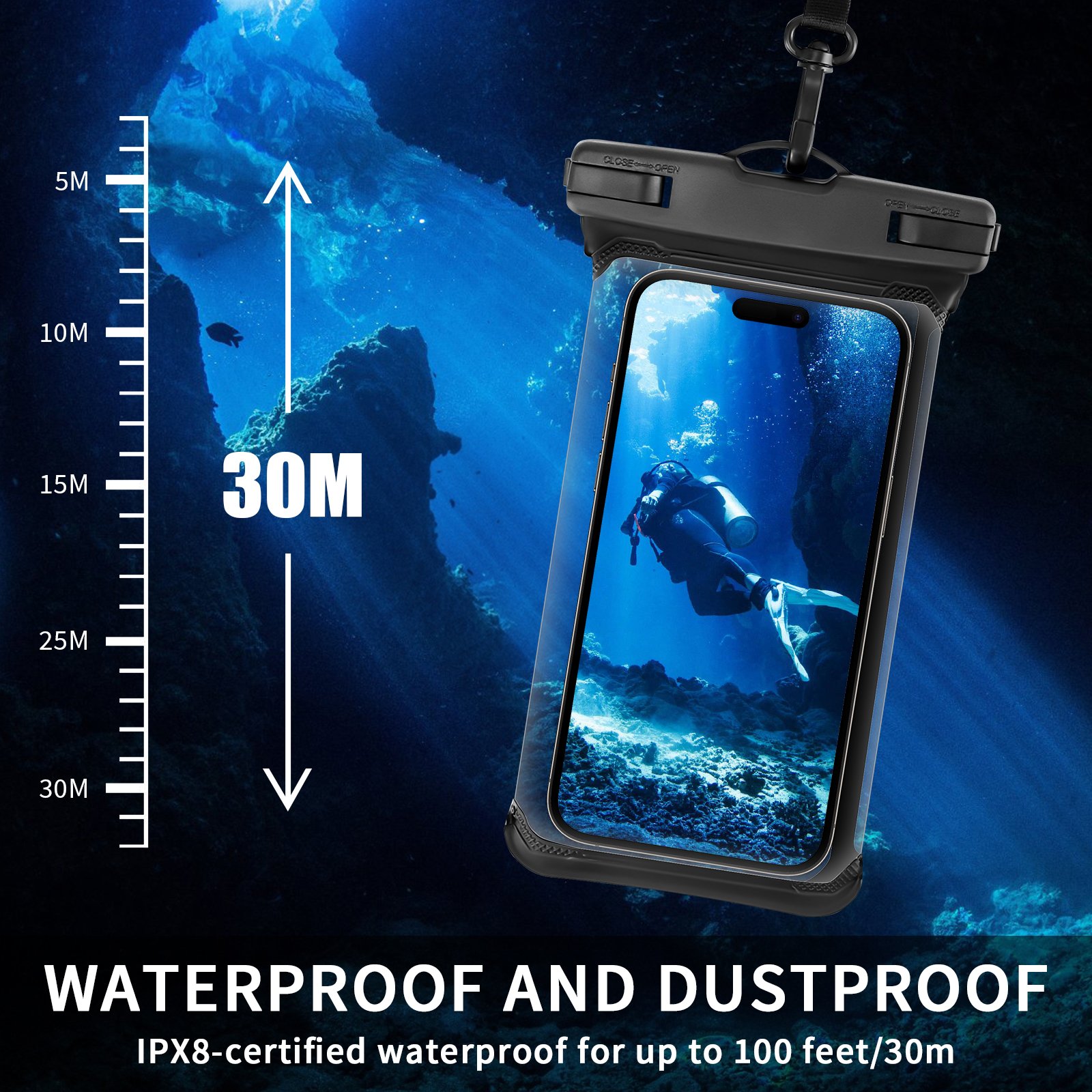 Waterproof Mobile Pouch PVC thumbnail 2