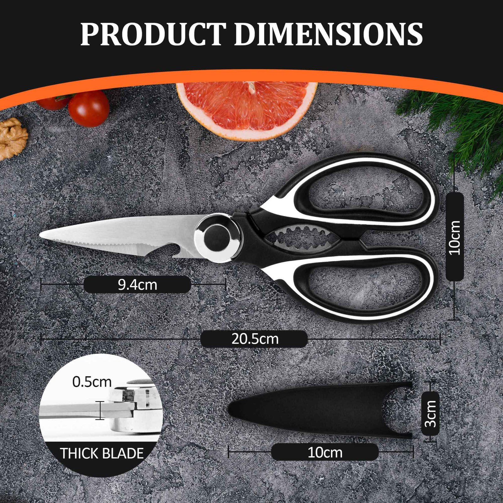 Heavy Duty Kitchen Scissors thumbnail 2
