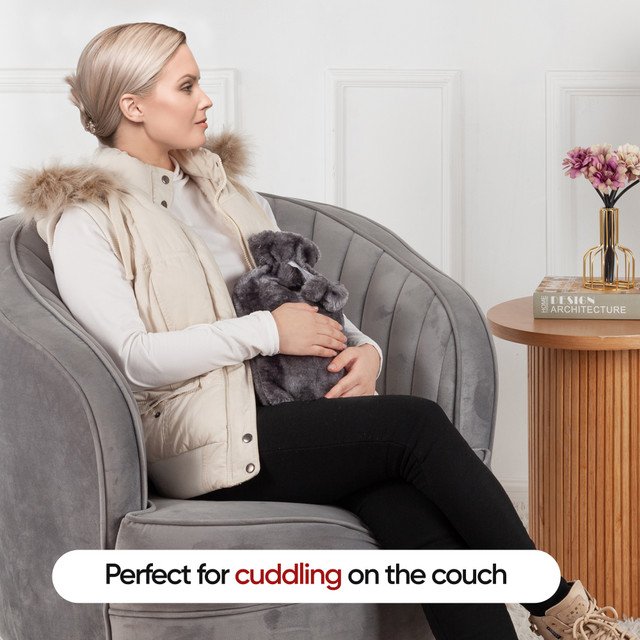 Hot Water Bottle With Cozy Fur Cover thumbnail 9