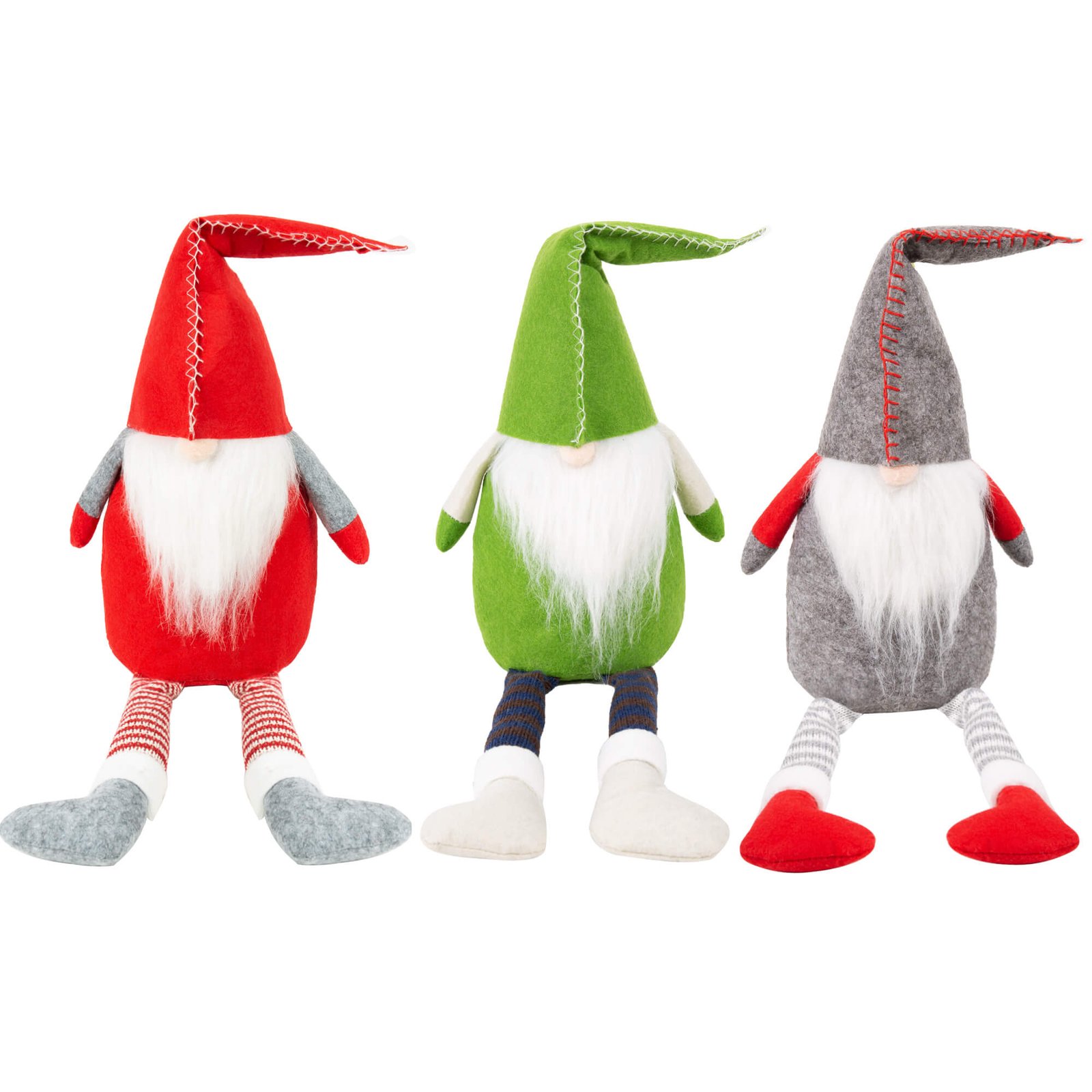 3PK Gnome Christmas Ornaments