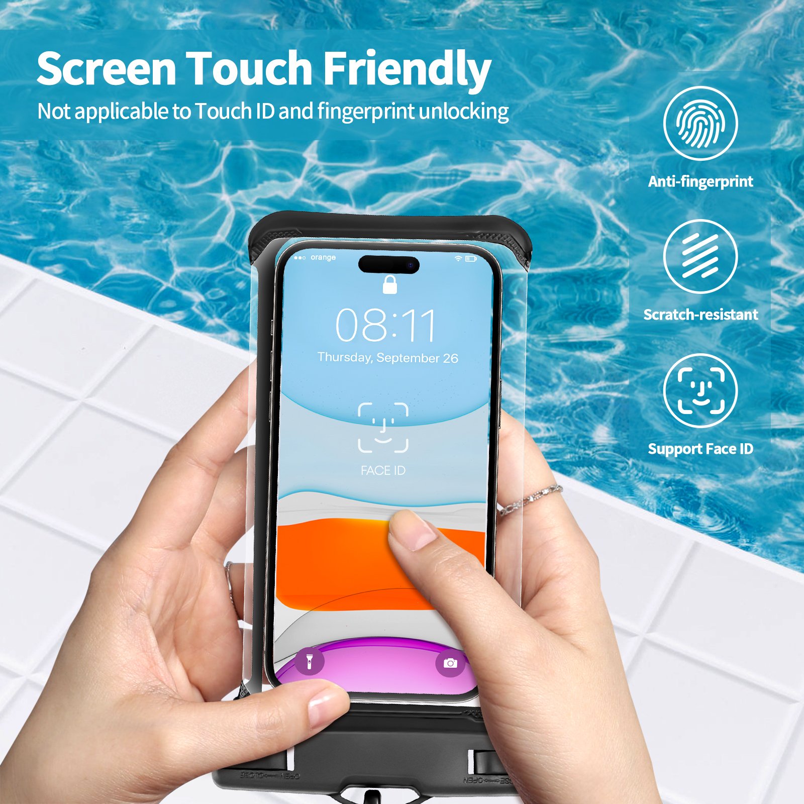 Waterproof Mobile Pouch PVC thumbnail 4