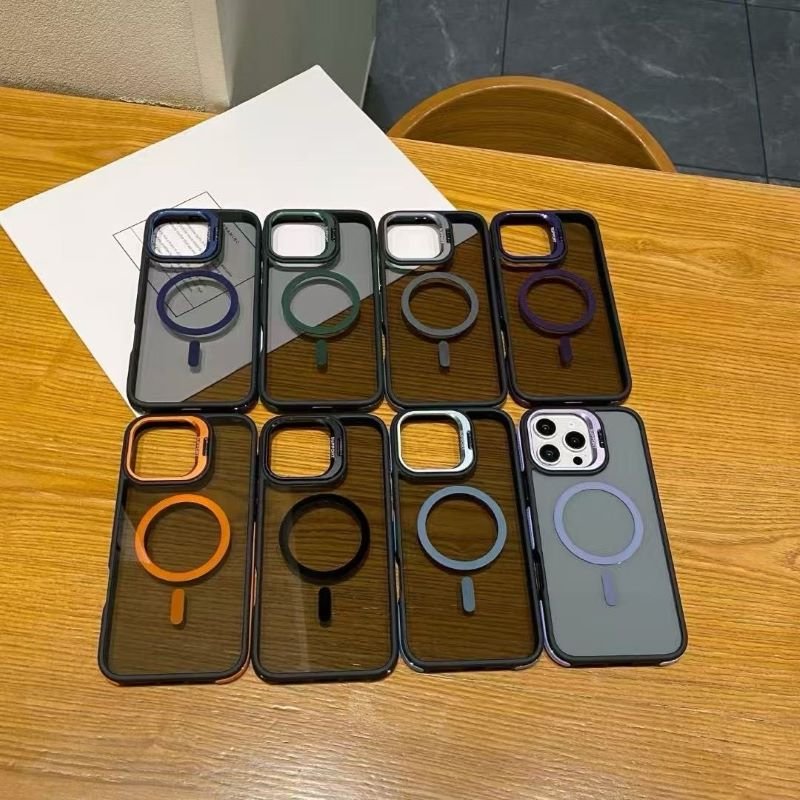 Premium iPhone Back Cover , Shockproof, Slim and Stylish Protective Case | Silicone, Leather and Transparent Options for All Models thumbnail 2