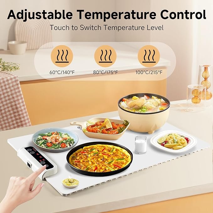 Electric Food Warmer Tray
