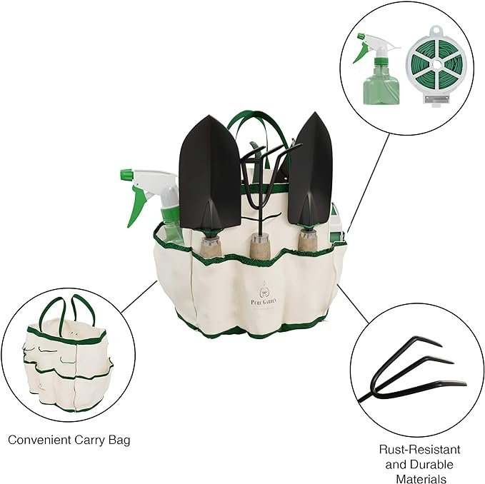 8 Piece Garden Hand Tool Set thumbnail 4